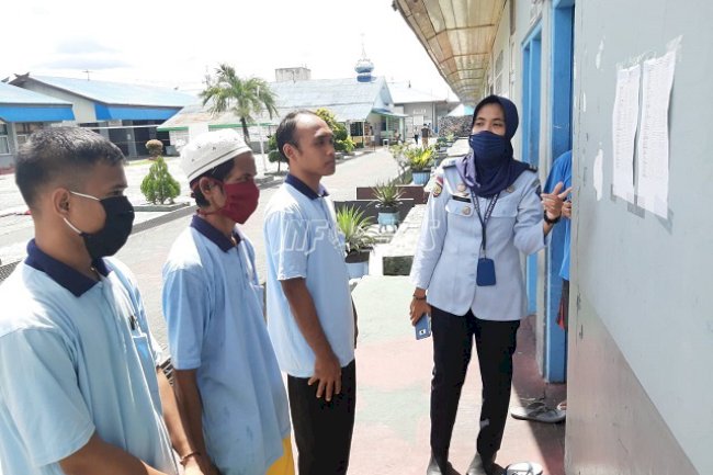 347 WBP Dapat RK Idulfitri, Lapas Palangka Raya Buka Layanan Video Call