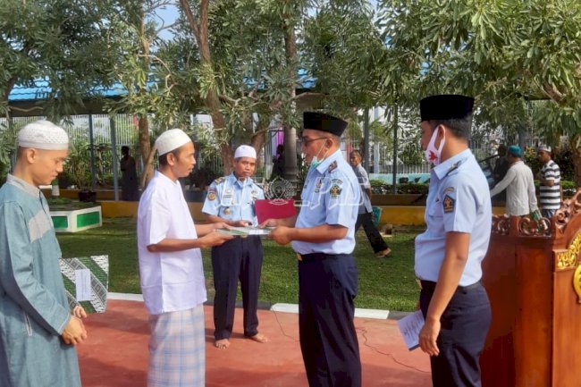664 Narapidana LPN Karang Intan Terima RK Idulfitri 1441 H