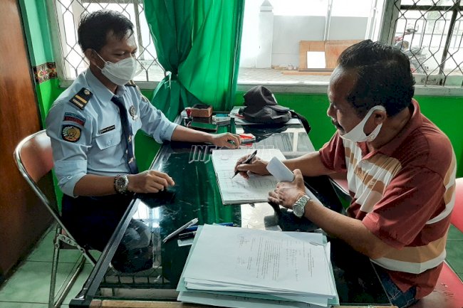 28 Klien Bapas Palangka Raya Rayakan Lebaran Bersama Keluarga