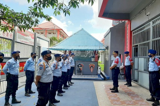 Kalapas Ambon Minta Jajaran Pengamanan Konsisten Beri Pelayanan Terbaik