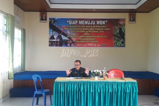 Lapas Palangka Raya Lakukan Evaluasi Pasca Penilaian TPI