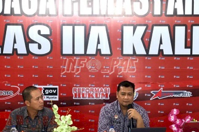 Di Lapas Kalianda, Kadiv PAS Lampung Perkenalkan “Salam Pemasyarakatan”