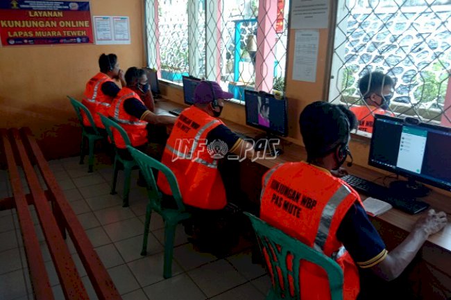 Lapas Muara Teweh Sediakan Rompi Kunjungan Online Bagi WBP