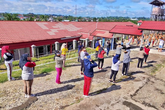 Lapas Muara Teweh Ajak WBP Antisipasi Penyebaran COVID-19
