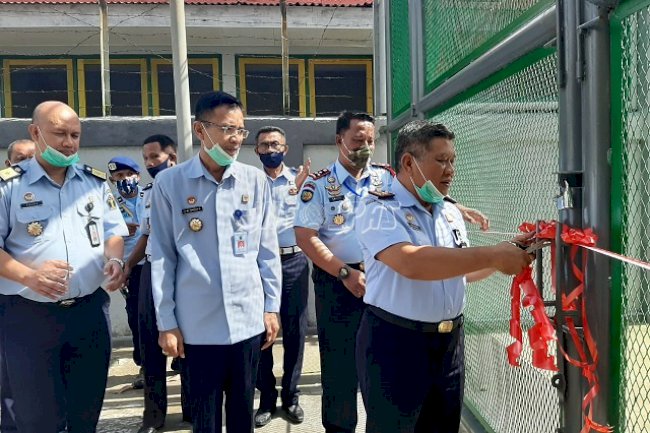 Peresmian Pintu Gerbang II Permudah Layanan Pemasyarakatan di Lapas Ambon