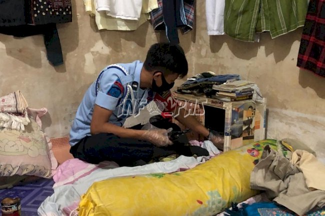 Petugas Rutan Bantaeng Geledah Blok & Kamar Hunian WBP