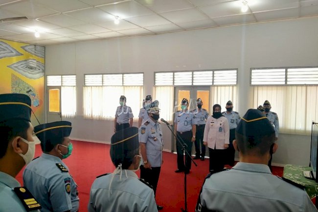 Kadiv PAS DIY Hadiri Pelantikan eks Kalapas Sleman Secara Virtual