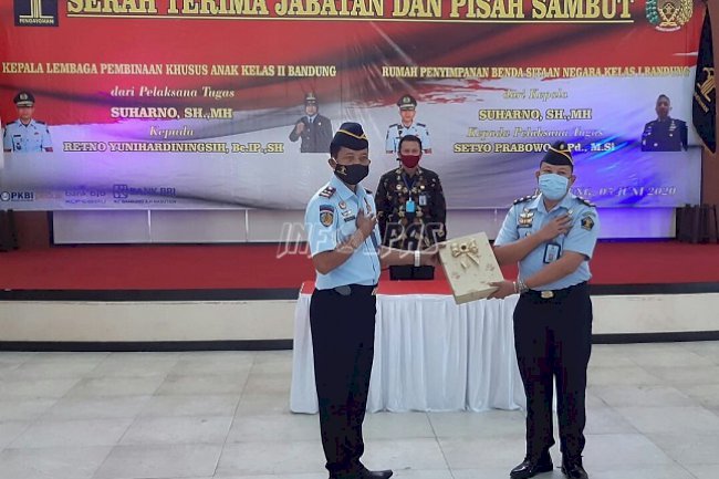 Alih Tugas dari Rupbasan Bandung, Ini Pesan Suharno