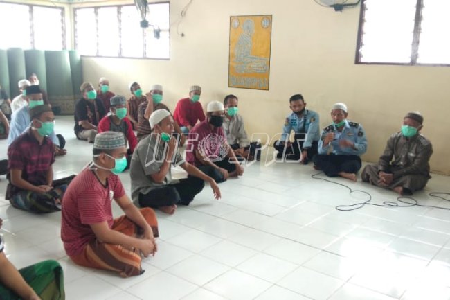 Rutan Buntok Laksanakan Tausyiah Online, Jamaah Membeludak