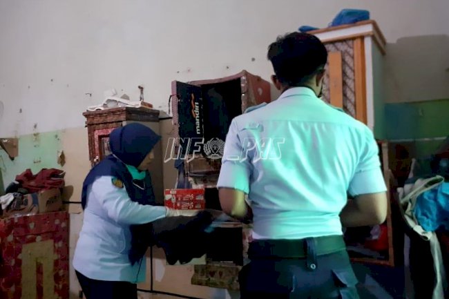 Petugas Rutan Banda Aceh Geledah Blok WBP