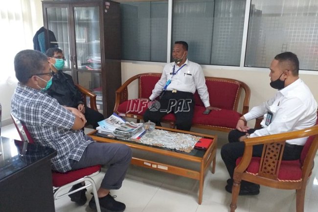 Kalapas Ambon Bangun Koordinasi Dengan BPKP Maluku