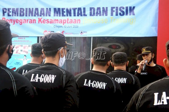 Lapas Cilegon Siapkan Fisik & Mental Sambut New Normal