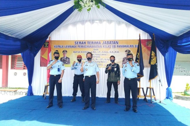 Kalapas Sukamara Hadiri Sertijab Kalapas Pangkalan Bun