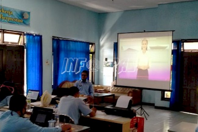 Kabapas Pati yang Baru Langsung Berkoordinasi dengan Jajarannya