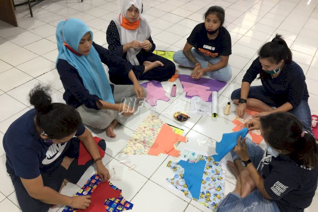 LPP Jakarta Selenggarakan Pelatihan Menjahit Untuk WBP