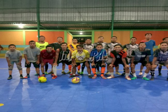 Seru, Sparring Futsal Lapas Muara Teweh vs Masyarakat
