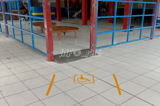 Rutan Buntok Siapkan Jalur Khusus Untuk Pengunjung Disabilitas