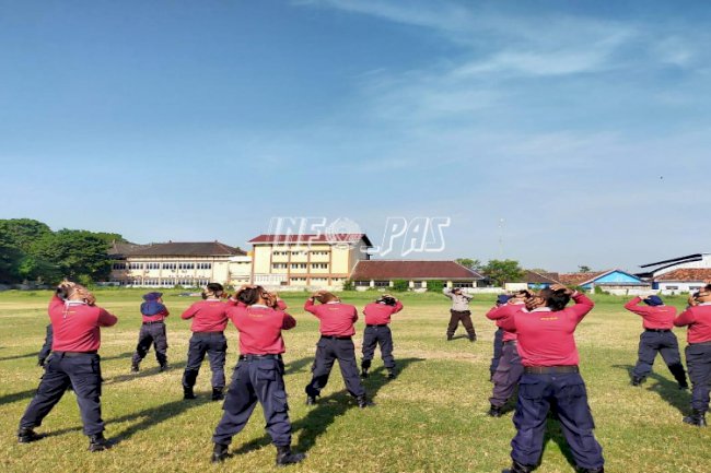 Kegiatan Kesamaptaan Bina Mental & Fisik Petugas Rutan Demak