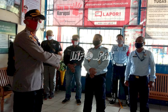 Rutan Buntok Terima Kunjungan Kapolres Barito Selatan