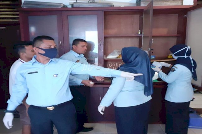Jaga Keamanan, Petugas Rutan Banda Aceh Laksanakan Penggeledahan
