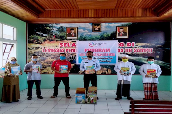 Koleksi Buku Bacaan WBP di Lapas Sampit Bertambah