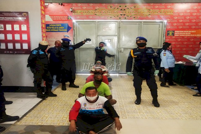 Rutan Ambon Terima 37 Tahanan dari Kejari Ambon