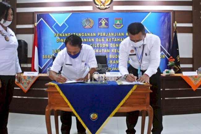 Lapas Cilegon Sepakati PKS dengan Dinas Pertanian dan Ketahanan Pangan