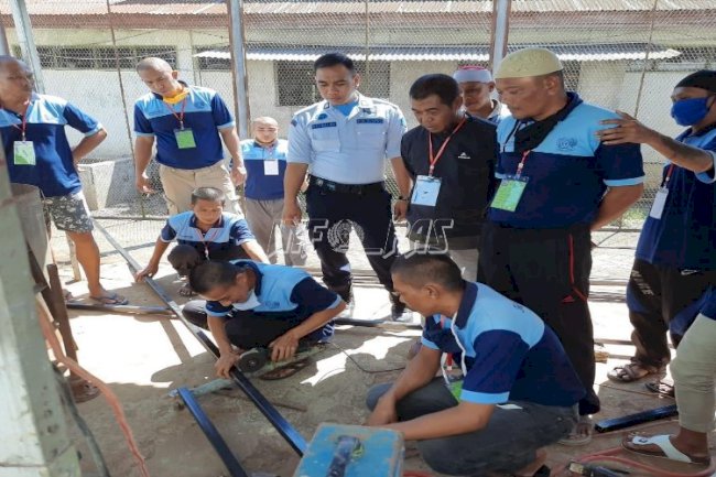 LPN Sungguminasa Bekali WBP dengan Pelatihan Las