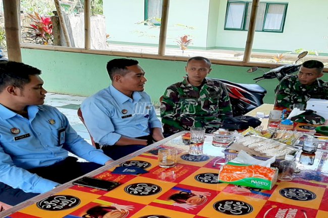  Silaturahmi Dengan Kodim 0615 Jaga Kondusivitas Lapas Kuningan