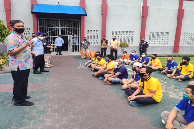 Lapas Palangka Raya Terima 26 Narapidana dari Rutan Palangka Raya