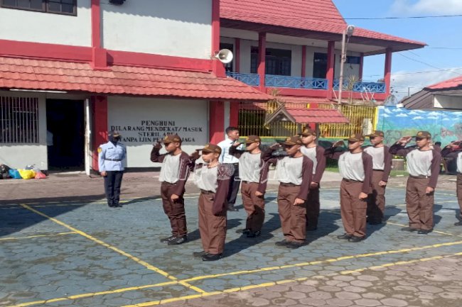 Kepramukaan di Lapas Sampit Kembali Digelar