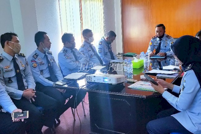 Kumpulkan Seluruh Jajaran, Kepala LPKA Jakarta Bahas Sejumlah Hal