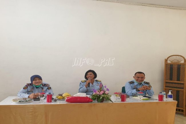 Kadiv PAS Banten Berikan Arahan di Lapas Kelas IIA Tangerang
