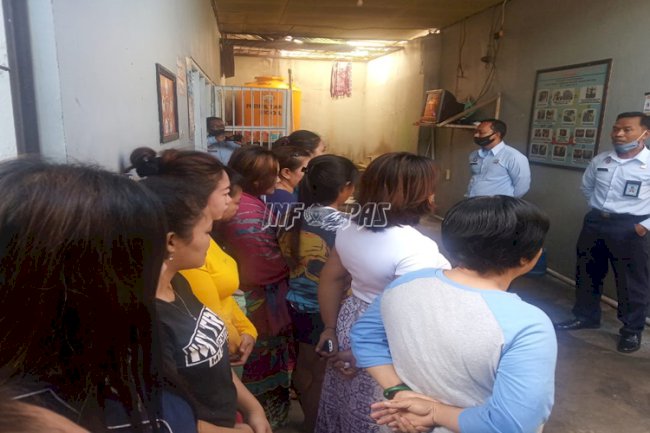 Kalapas Sampit Pantau Blok Perempuan, Ini Pesannya