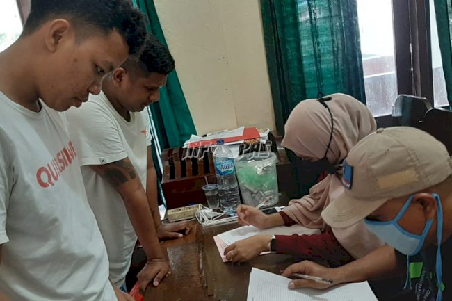 Petugas Rutan Ambon Lakukan Pendataan Tahanan di Rutan Polda & Polres