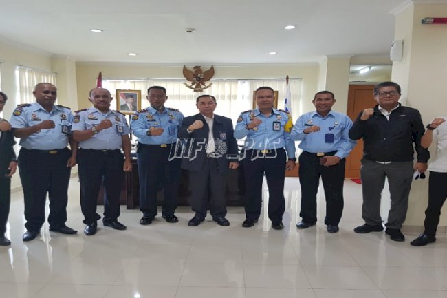 Kepala UPT PAS Wilayah Ambon Sambangi BPKP Maluku 