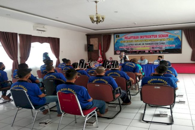 WBP Lapas Rangkasbitung Kembali Dilatih Jadi Instuktur Senam