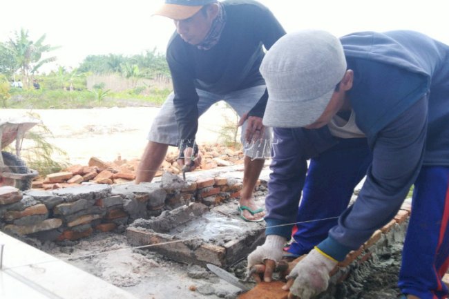 Lapas Sukamara Bangun Jalur Bagi Penyandang Disabilitas