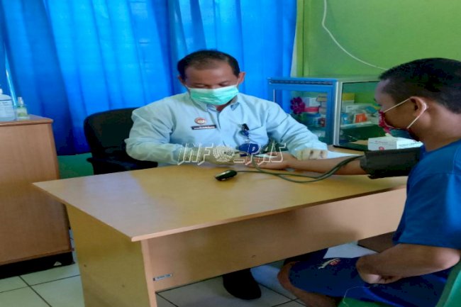 Rutan Buntok Rutin Periksa Kesehatan WBP