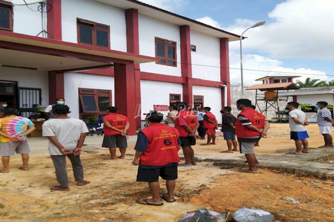 Lapas Sukamara Terima 12 Tahanan Baru