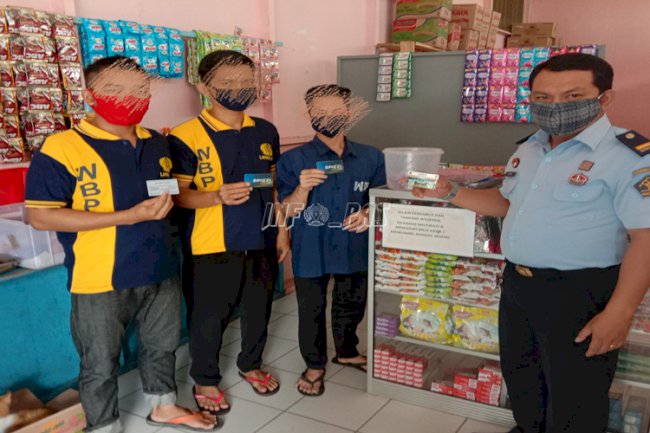 Waserda Lapas Muara Teweh Gunakan Transaksi Nontunai