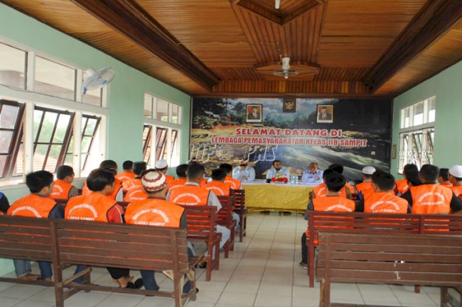 Puluhan WBP Lapas Sampit Diusulkan Ikuti Pembinaan Lanjutan