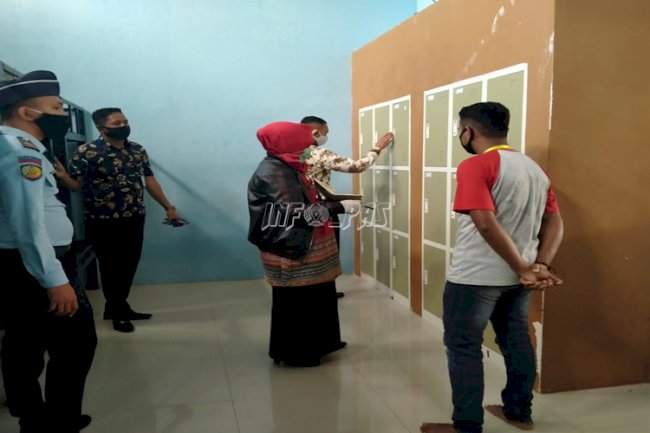 Usai Pembukaan Pelatihan Anak, Divisi PAS Maluku Sidak LPKA Ambon