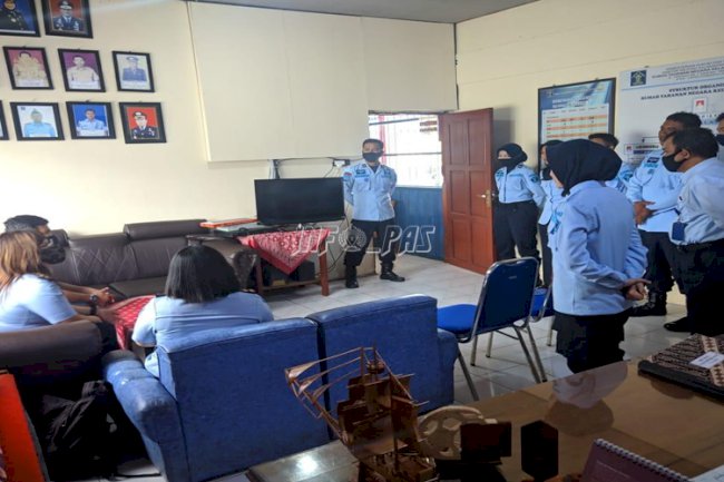 Kabag Program dan Humas Kanwil Kalteng Sambangi Rutan Buntok