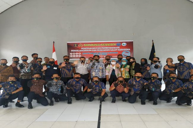 Rutan Kuala Kapuas Deklarasikan Komitmen Melawan Narkoba