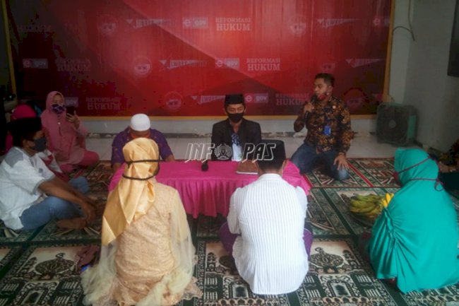 Tahanan Narkotika Akad Nikah di Rutan Bantaeng
