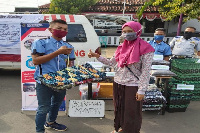 Rutan Batang Promosikan Karya WBP di Alun-Alun Batang