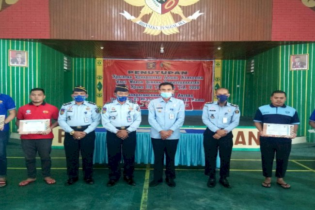 WBP Lapas Polewali Selesaikan Rehabilitasi Sosial Narkotika 
