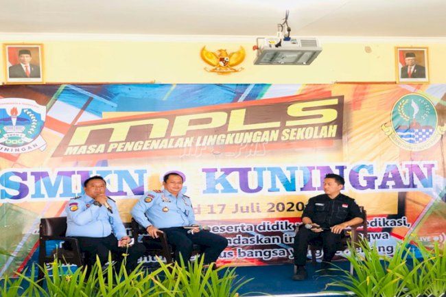 Kalapas Kuningan Bekali Siswa dengan Materi Kadarkum