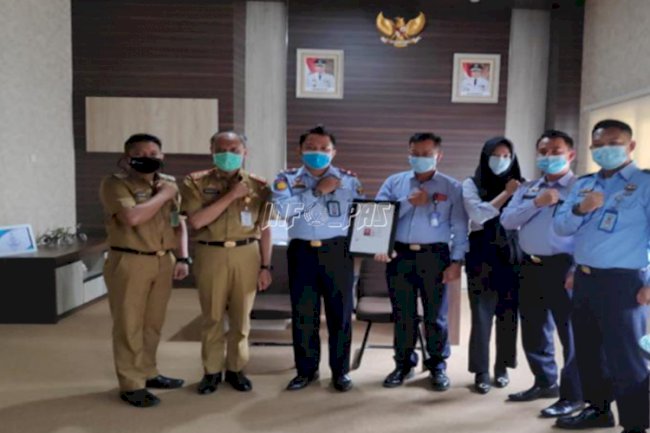 Lolos Uji Kelaikan, Dapur Lapas Way Kanan Raih Sertifikat Laik Hygiene